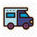 Campervan Caravan Vehicle Icon