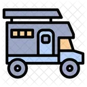 Campervan Transport Vehicle Icon