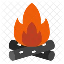 Campfire Bonfire Fire Icon