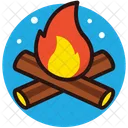 Fire Woods Fireplace Icon