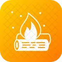 Campfire Camping Fire Icon