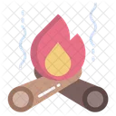 Campfire Camping Fire Camping Icon