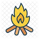 Fire Bonfire Campfire Icon