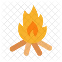 Campfire Fire Bonfire Icon