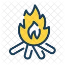 Fire Bonfire Campfire Icon
