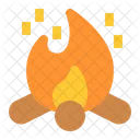 Campfire Fire Wood Icon