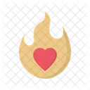Flame Fire Danger Icon