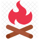 Campfire Fire Camping Icon
