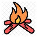 Campfire Bonfire Fire Icon