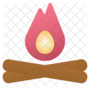 Campfire Bonfire Fire Icon