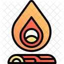 Campfire Bonfire Fire Icon
