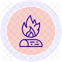 Campfire Fire Camping Icon