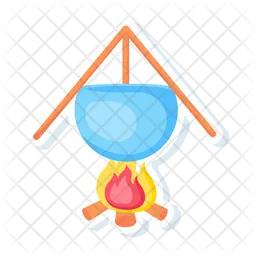 Campfire Pot  Icon
