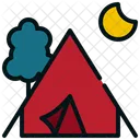 Campground Camping Travel Icon