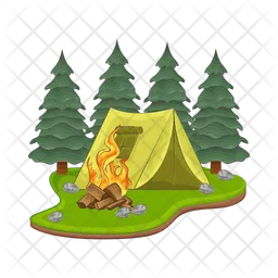 Camping  Icon