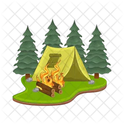 Camping  Icon