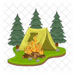 Camping  Icon