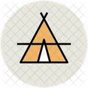 Camping Tent Camp Icon