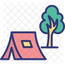 Camping Forest Outdoor Icon