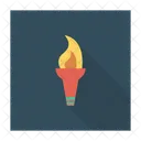 Camping Light Torch Icon