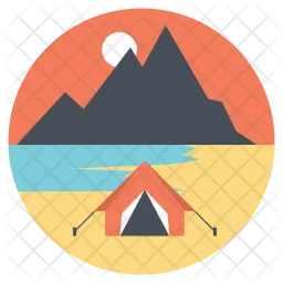 Camping  Icon