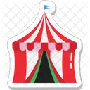 Camp Tent Tourism Icon