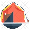 Camping Campsite Outdoor Shelter Icon