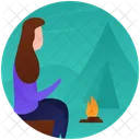 Camping  Icon