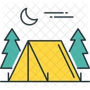 Camping Camping Tent Camp Icon