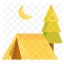 Camping Tent Holiday Icon