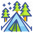 Camping Camp Outdoors Icon