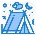 Camping Holidays Tent Icon