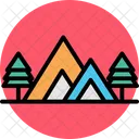 Travel Campground Camping Icon