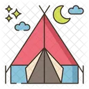 Camping Camping Tent Camp Icon