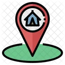 Camping Tent Camp Icon