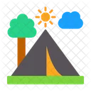 Camping Gear Camp Icon