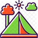 Camping Gear Camp Icon