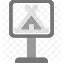 Camping Camp Journey Icon
