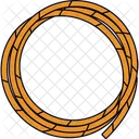 Camping Rope Equipment Icon