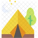 Camping Camping Tent Summer Icon