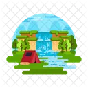 Camping Area Icon