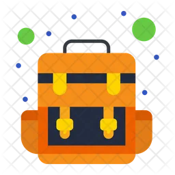 Camping Bag  Icon