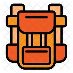 Camping Bag  Icon