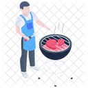 Camping Barbecue  Icon