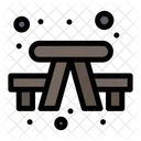Camping Bench Icon