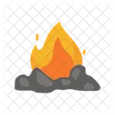 Camping bonfire  Icon