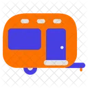 Camping Car Holiday Transport Icon