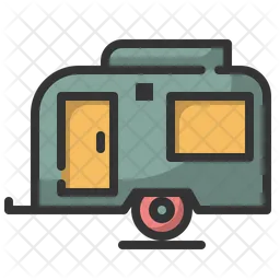 Camping Car  Icon