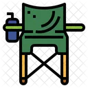 Camping Chair  Icon