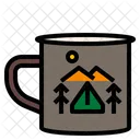 Camping Drink  Icon